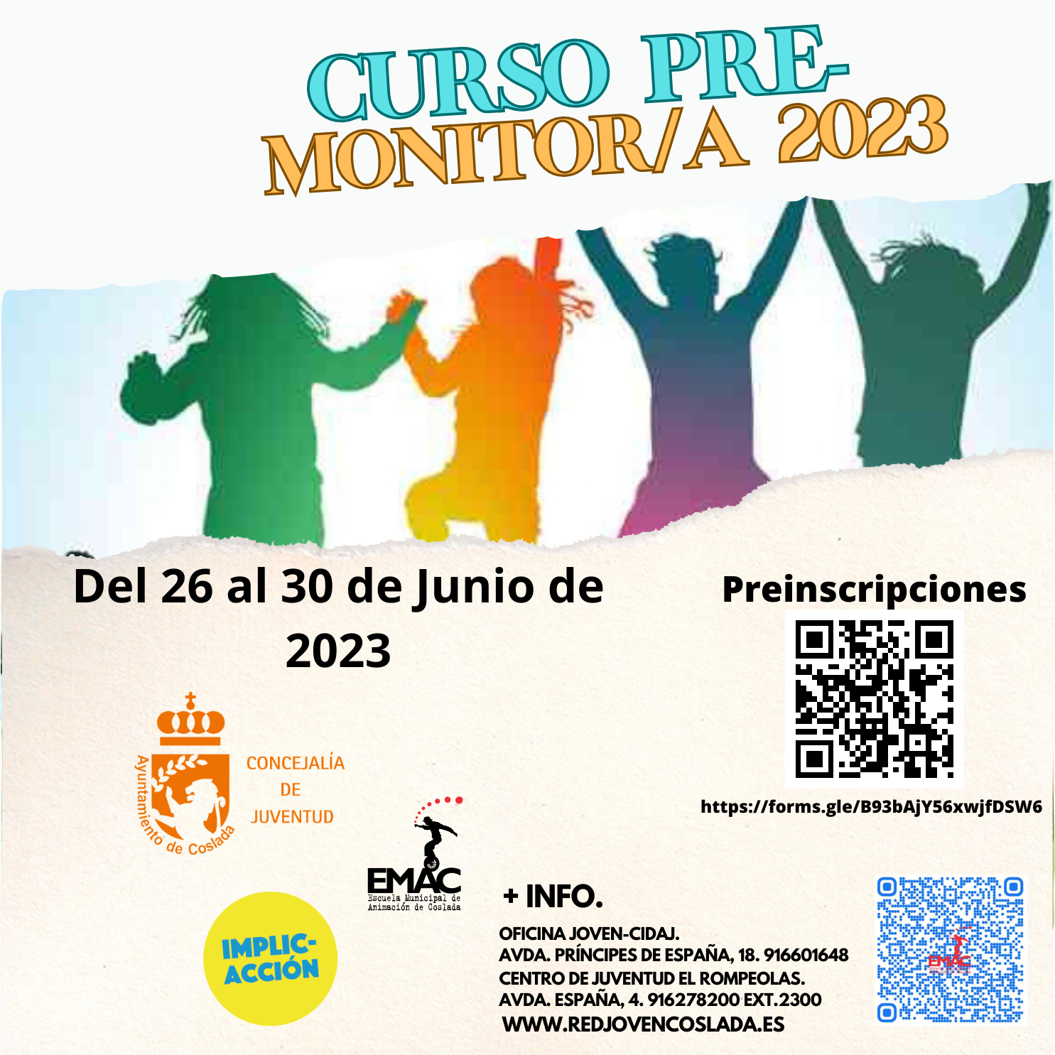 CURSO DE PREMONITORES/AS 2023